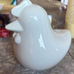 Ceramic Chicken Bank.