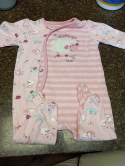0-6 month girl fill onsies.