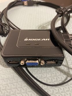 io Gear Dual PC, Laptop Switch