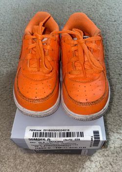 Nike Force 1 In Orange Size 8C