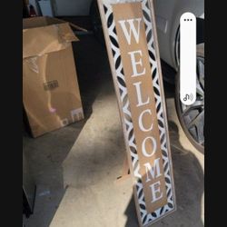 Beautiful Welcome Sign New