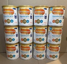 Nutramigen Hypoallergenic Formula with LGG, 17 Factory Sealed Cans