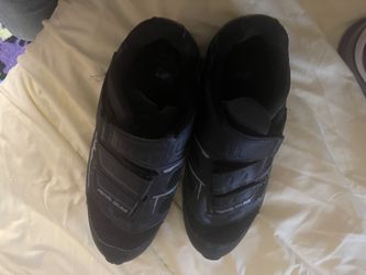 Black Cycling Shoes