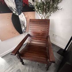 British Wood Chair 