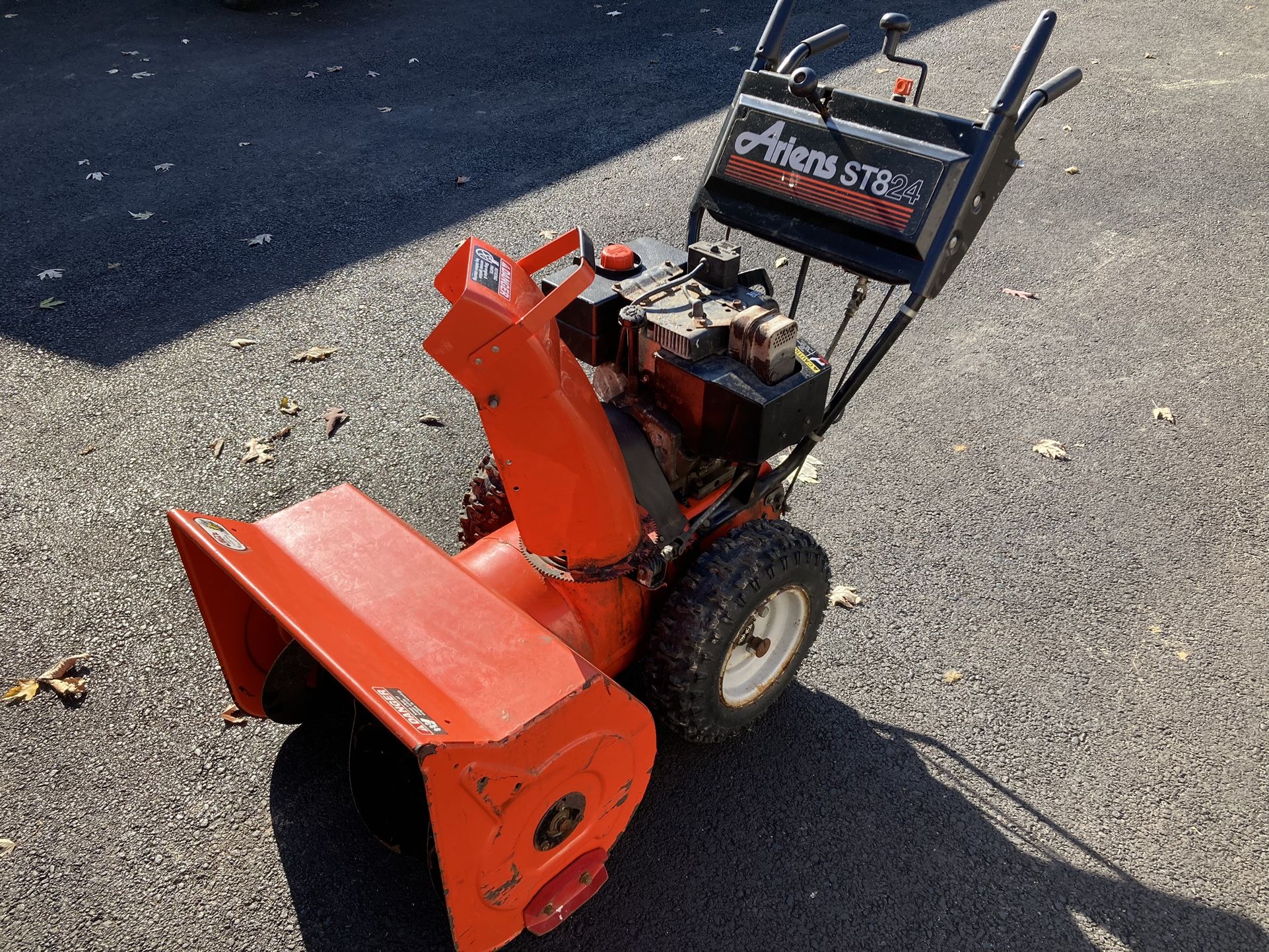 Ariens ST824 Snowblower 8HP 24” for Sale in Alburtis, PA OfferUp