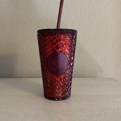 Starbucks Red Grande Cup Jeweled