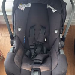Nuna PIPA rx Infant Car Seat with RELX Base - Caviar Black