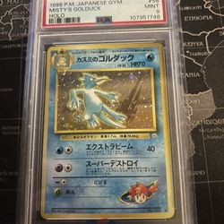 Misty’s Golduck PSA 9 Pokemon 