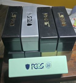 PCGS graded coin storage