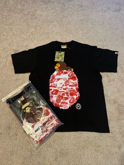 Pink Bape Ape Tee