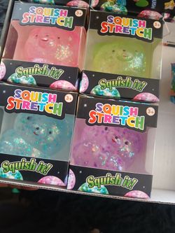 Bear gliter  squishy