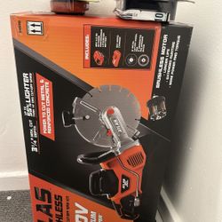 ATLAS 80V Brushless Cordless 9” Cutoff Saw Kit