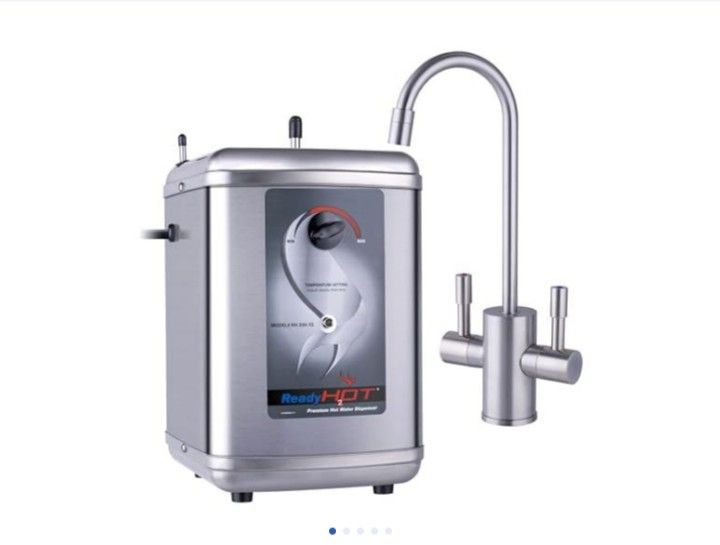 Instant Hot Water Dispenser System, 2.5 Quarts, Manual Dial Dual Lever