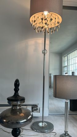 Lamp floor and lamp table
