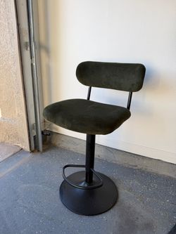 Adjustable Bar Stool with Back Rest