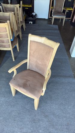 8 modern formal dining chair set