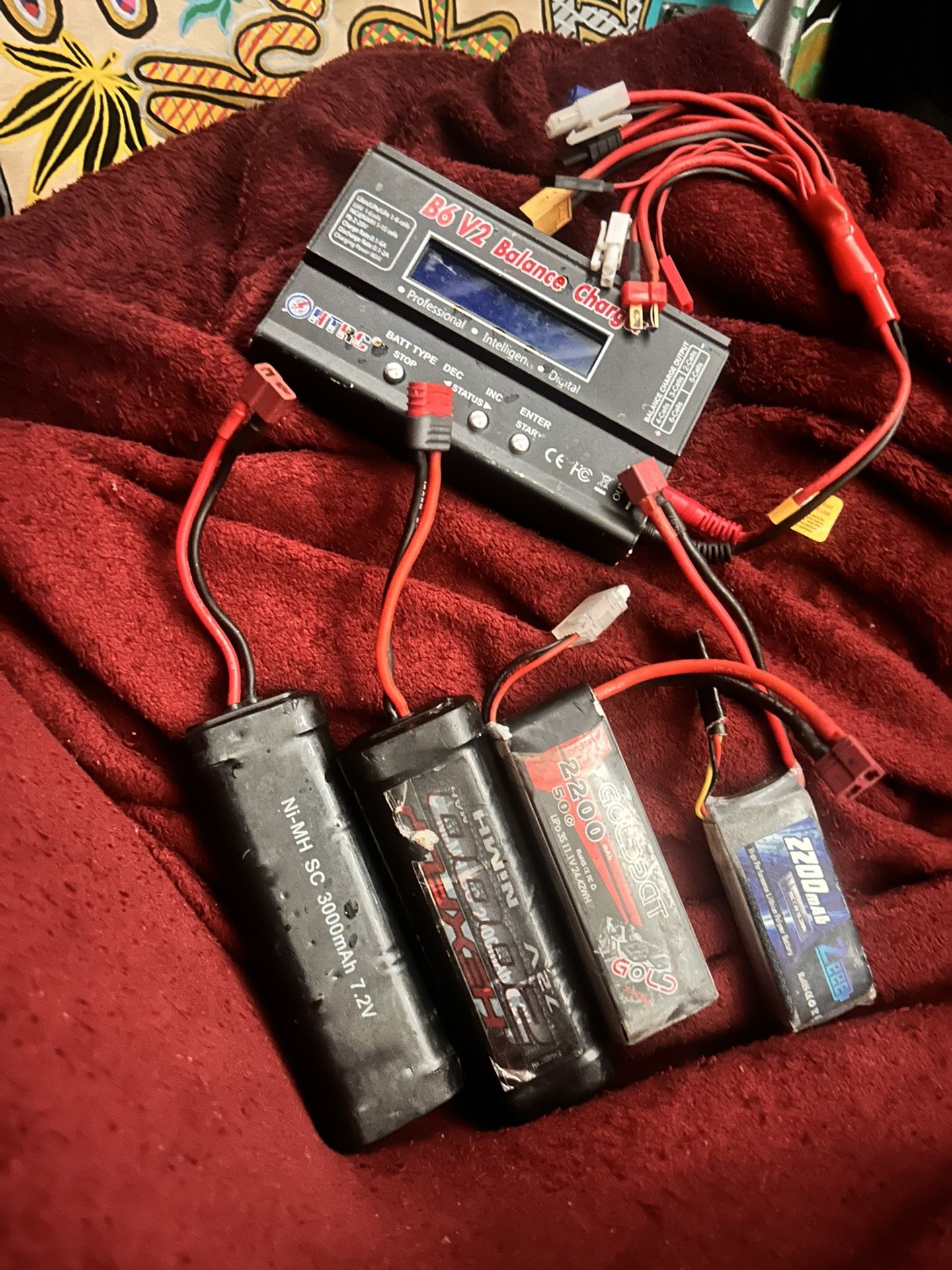 Charger And Batteries