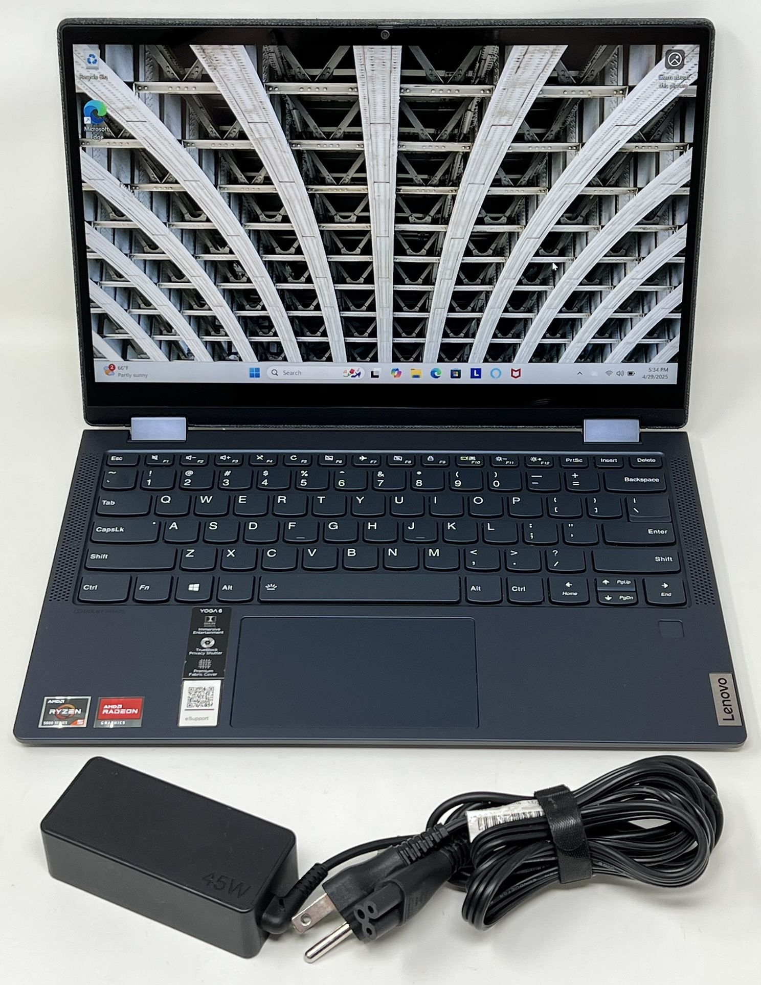 Lenovo Yoga 6 13ALC6 - 2 in 1 Touchscreen 13" 8GB 256GB Notebook Laptop - Blue