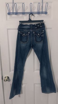 Rock revival, embroidered jeans