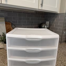 3 Drawer Organizer Sterilite