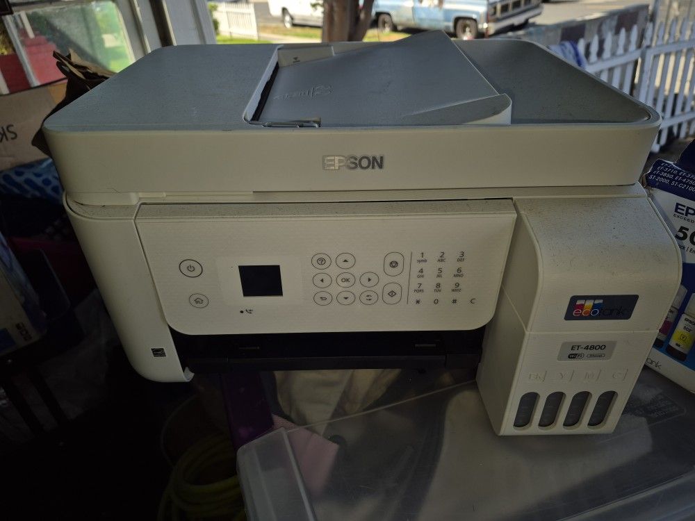 Epson Et4800 Printer And Scanner