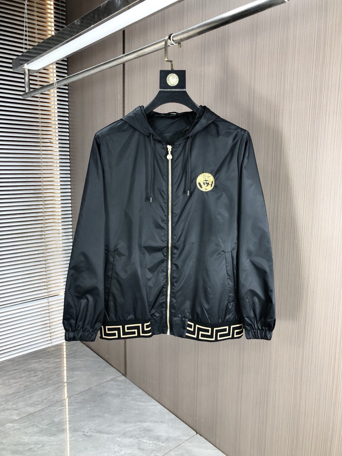 Versace Men’s Black Jacket 2025 New