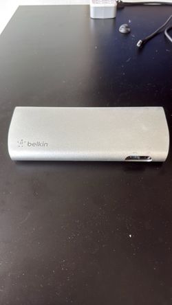 Belkin Thunderbolt 3 Express Dock HD F4U095 with Power Adapter