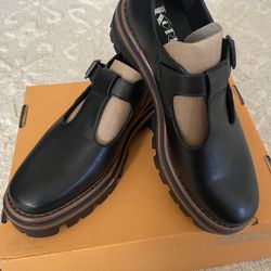 Korks Vega Mary Jane Loafers NEW 