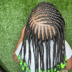 Kids Tribal Braids 