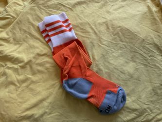 adidas Soccer Socks, Copa Zone II, Orange, Medium Size