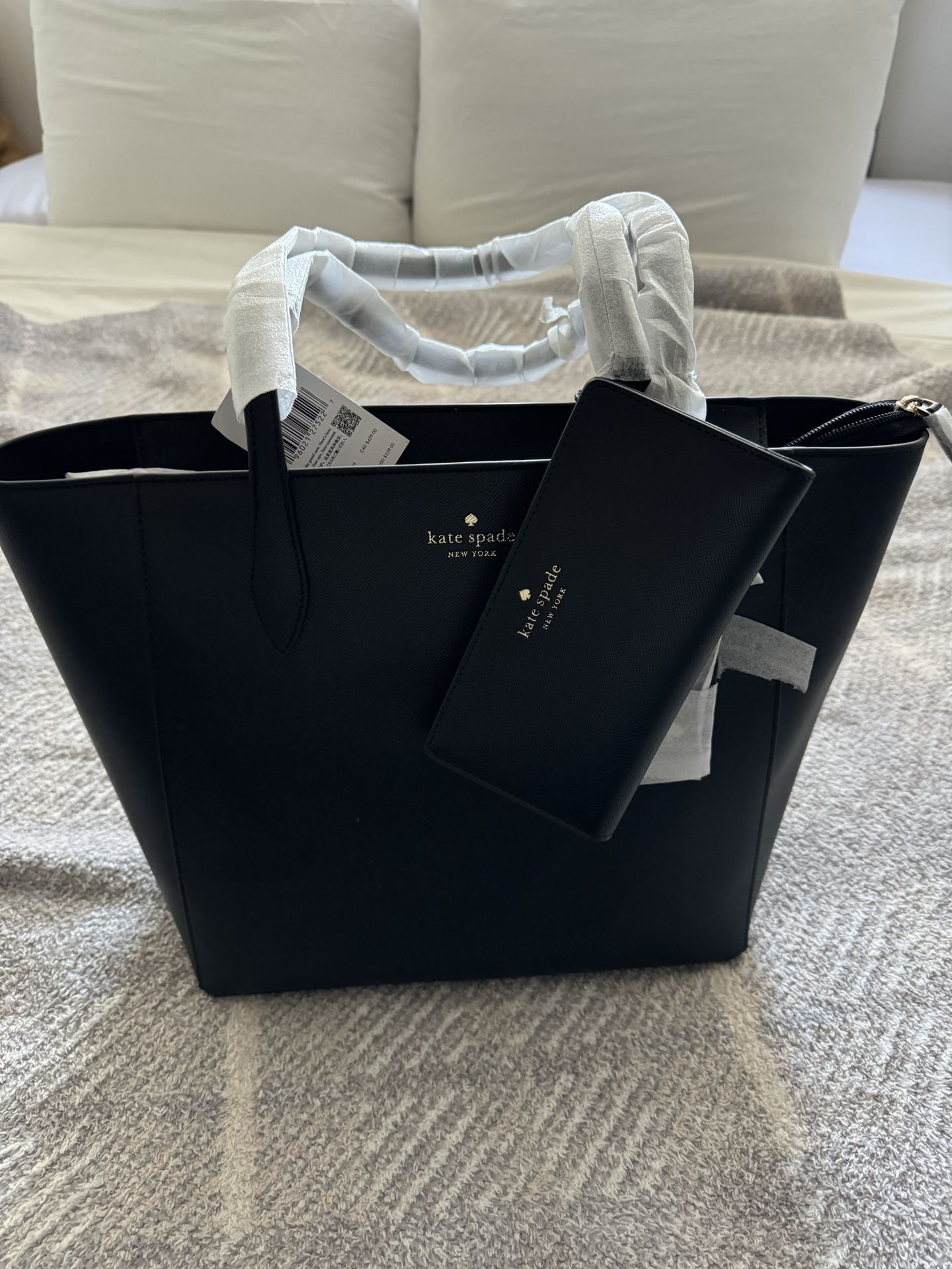 Black Kate Spade Tote Bag