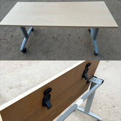 $45 EACH 60 X 24 X 29 1/2 TALL ROLLING DESK TABLES 47TH AVE. AND DOBBINS IN LAVEEN
