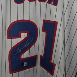 Sammy Sosa Signed Jersey