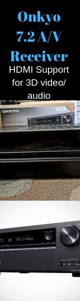 Onkyo 7.1 A/V Receiver bundle