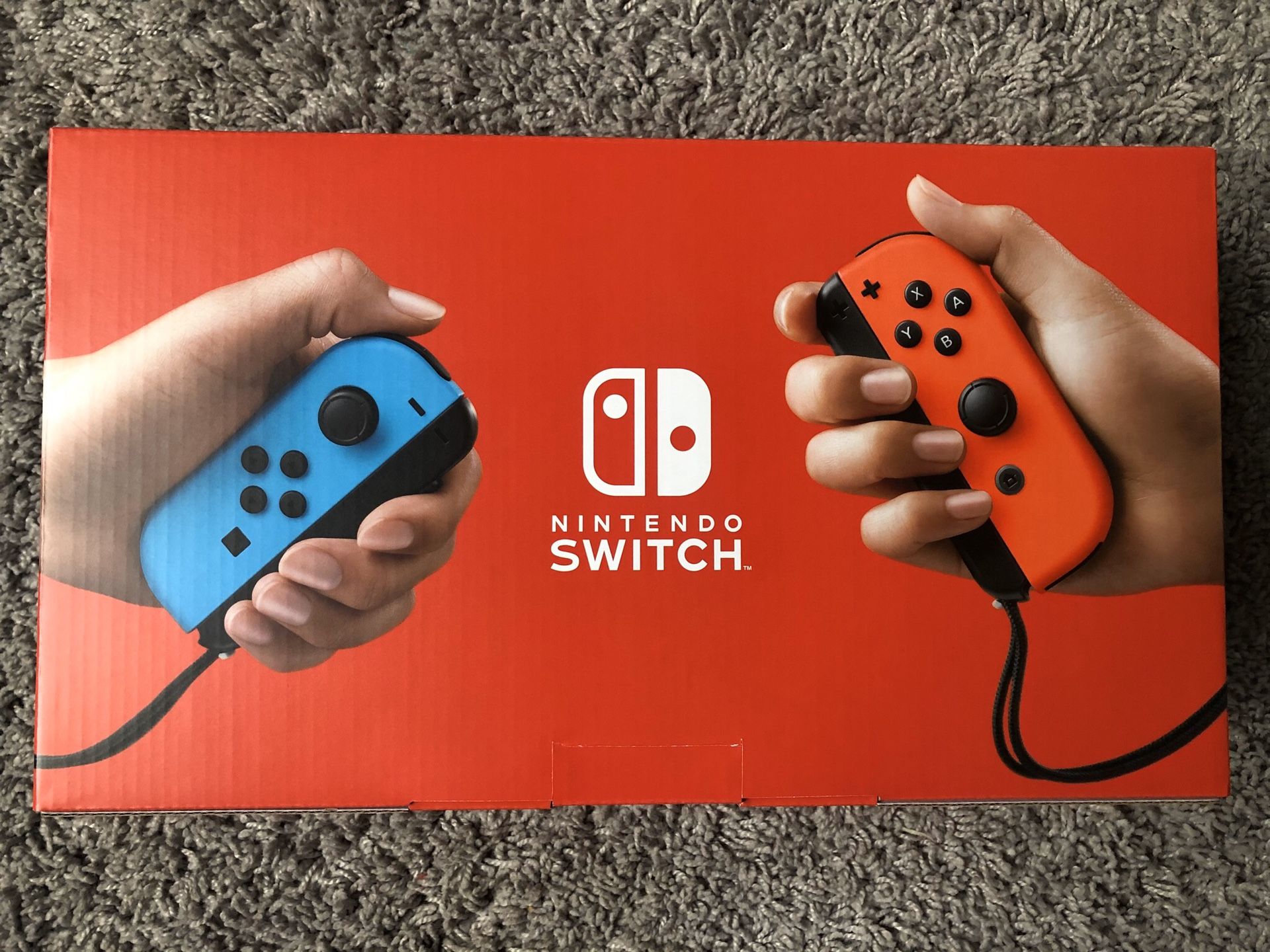 NEW Nintendo Switch 32GB Neon Red/Neon Blue