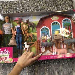 Barbie & Ken Farm Set