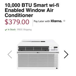 New LG Air Conditioner