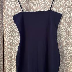 Navy blue bodycon Dress