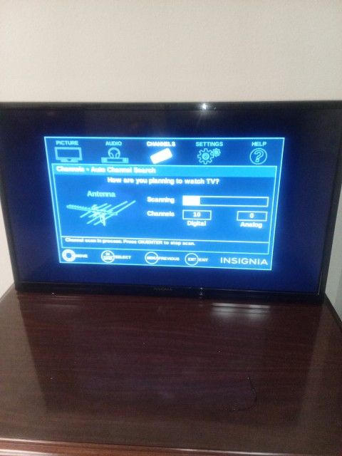 Insignia 32 Inches TV With Back Stand Model #NS - 32D220NS17 (Buy 1 Get 2nd One For FREE)