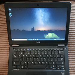 Dell Latitude UltraBook Pro Grade Laptop Intel Core i5 8 GB RAM 128 GB SSD Webcam Wi-Fi & Bluetooth Wireless Windows Professional 64 Bit OS 