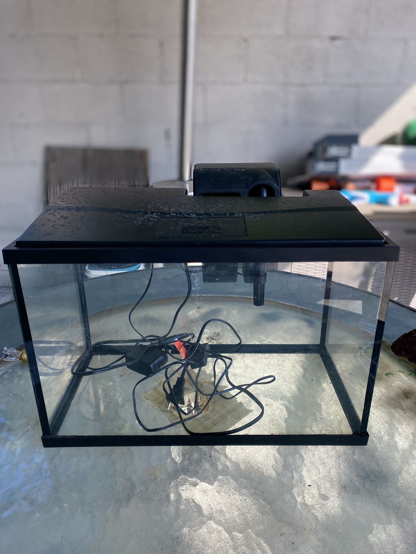 Top Fin® Essentials Aquarium Starter Kit Fish Tank 5 Gallon