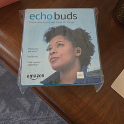 Brand New Echo Earbuds With Case