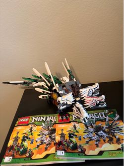 Lego Ninjago 9450 epic dragon battle (dragon only)