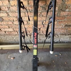 Four Bikes Used Rack