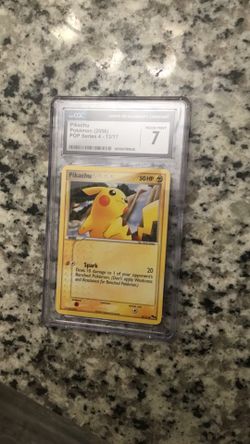 Pikachu Pokemon (2006) POP Series 4 - 13/17| NEAR MINT 7 & Rare Pokemom Cards Estimated Sell Amount Goes By 10K$+ !!!