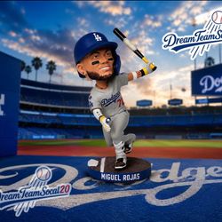 Los Angeles Dodgers Miguel Rojas Game 7 Home Run Bobblehead 5/8/26 Giveaway 2026