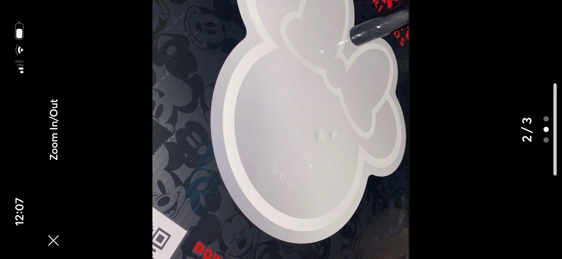 Impressions Vanity MINNIE MOUSE LED WALL MIRROR