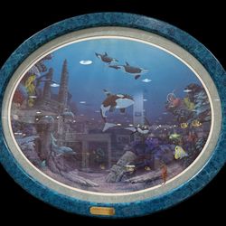 Gateway to Atlantis by David Miller original lithograph, hand, signed and numbered out of 350