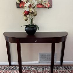 Gently Used console Table