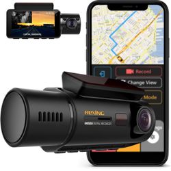 Brand new Rexing V3 Dual Camera Front and Inside Cabin Full HD 1080p with WiFi and Built-in GPS